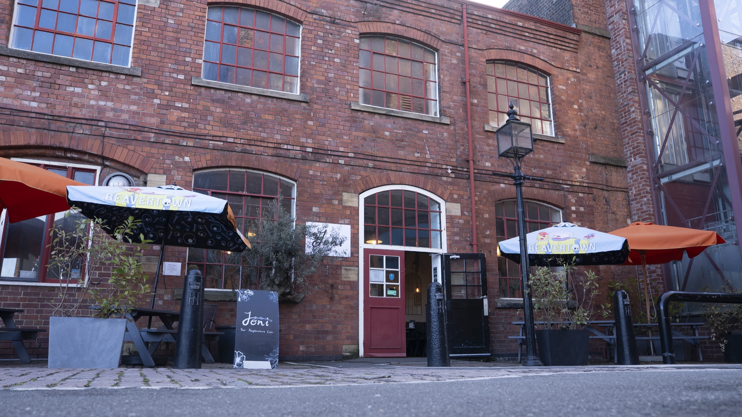 The front door of Joni at Kelham Island